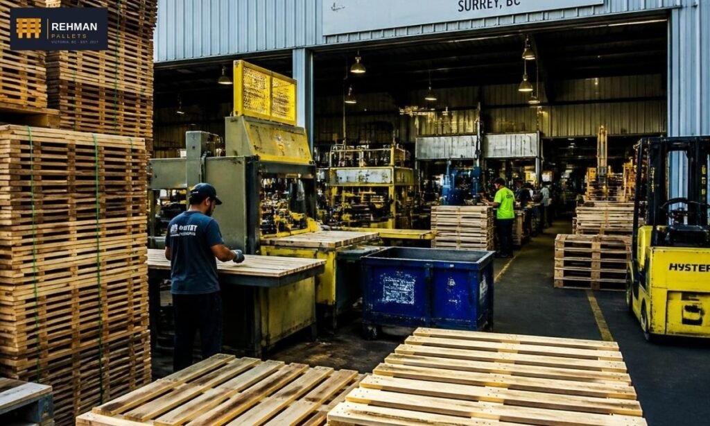 Pallet Manufacturer Near Me: Your Local Wooden Pallet Experts in British Columbia 2 Wooden pallet manufacturer near me in Surrey BC