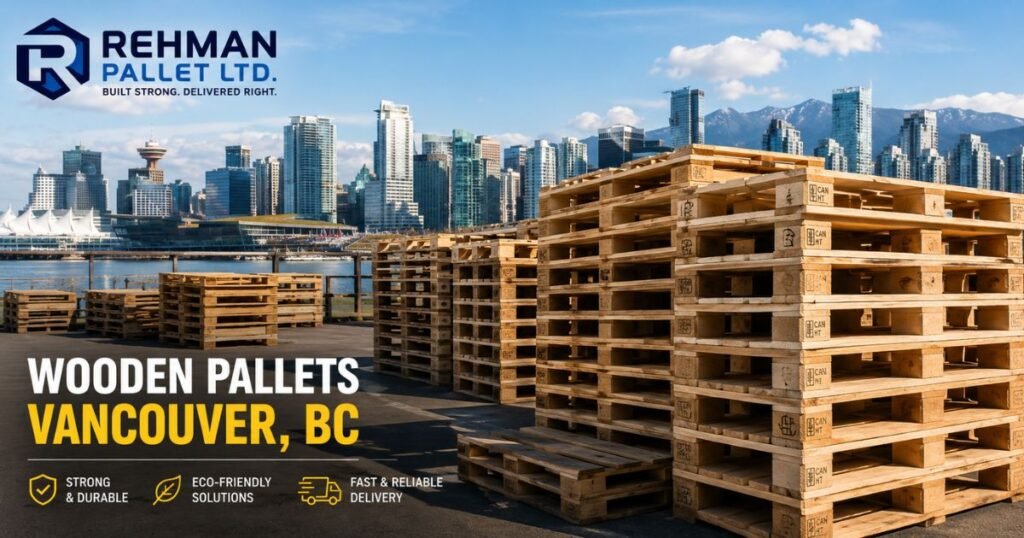Wooden Pallets Vancouver BC — New, Used & Custom, Delivered Fast 3 wooden pallets vancouver ,bc
